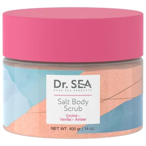 Salt Body Scrub Orchid - Vanilla - Amber - 400 g