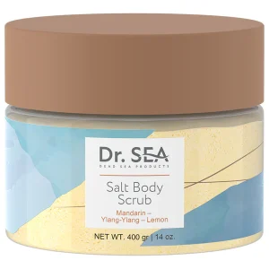 Salt Body Scrub Mandarin - Ylang-Ylang - Lemon, 400 g