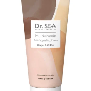 Multivitamin Care & Anti-Fatigue Foot Cream - Ginger & Coffee - 200 ml