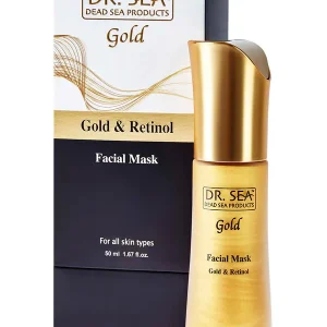 Facial mask with gold and retinol - 50 ml