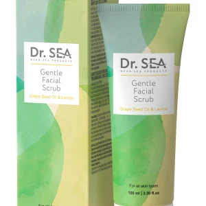 Gentle Facial Scrub - Grape Seed Oil & Lemon - 100 ml