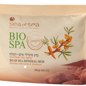 Dead Sea Mineral Mud Enriched with Carrot & Sea Buckthorn – 250 gr